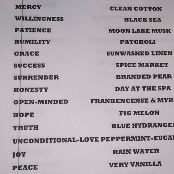 Scented candles named after spiritual principles - Picture 3 of 8